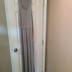 J. Crew Factory Light Gray Maxi Dress